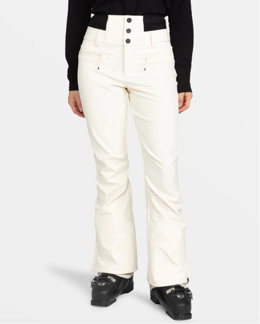 Roxy Rising High Waterproof Insulated Snow Pant Cream XS